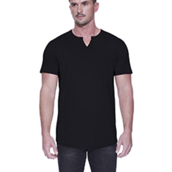 Men's Cotton/Modal Slit V-Neck Thumbnail