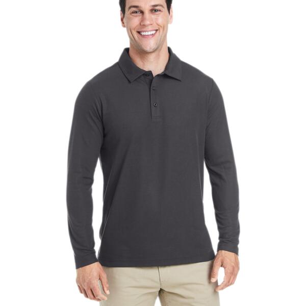 Men's Fusion ChromaSoft™ Long-Sleeve Pique Polo Thumbnail