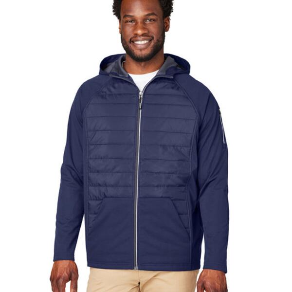 Unisex Techno Lite Hybrid Hooded Jacket Thumbnail