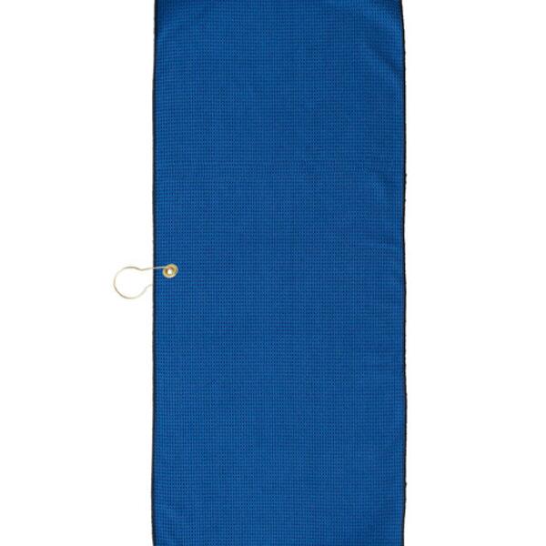 Large Microfiber Waffle Golf Towel Brass Grommet & Hook Thumbnail