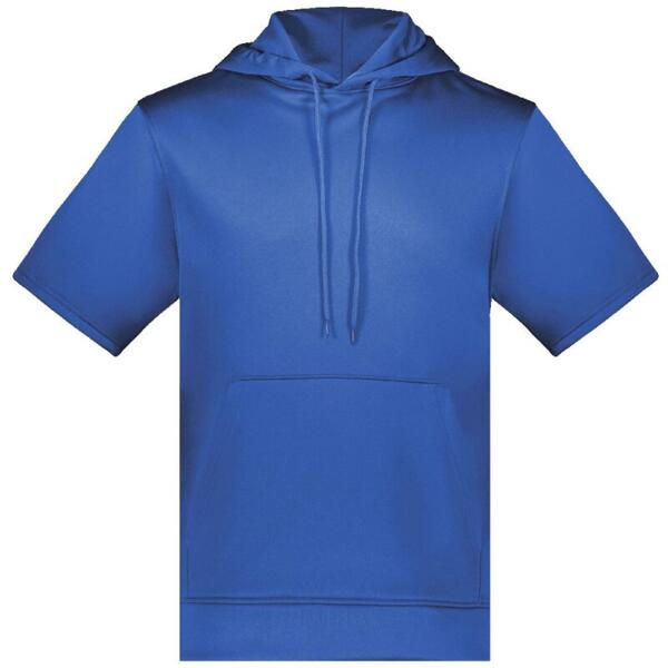 Unisex Fleece Short Sleeve Hooded Pullover Thumbnail