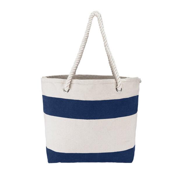Cotton Resort Tote Bag with Rope Handle Thumbnail