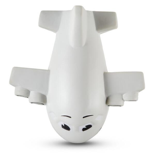 Smiling Airplane Shape Stress Ball Thumbnail