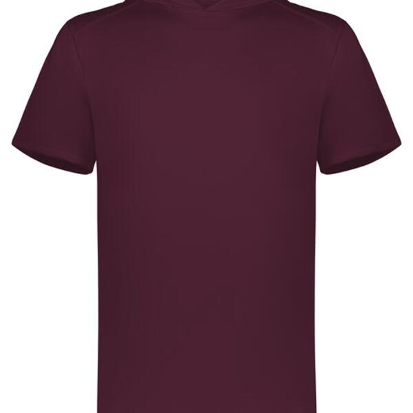 Adult Short Sleeve Hoodie Powered by Coolcore Thumbnail