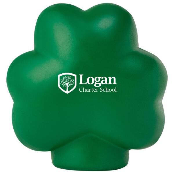 St Patrick's Day Clover Shape Stress Ball Thumbnail