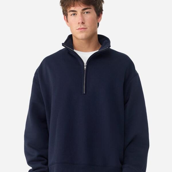 Unisex 10 oz Quarter-Zip Pullover Sweatshirt Thumbnail