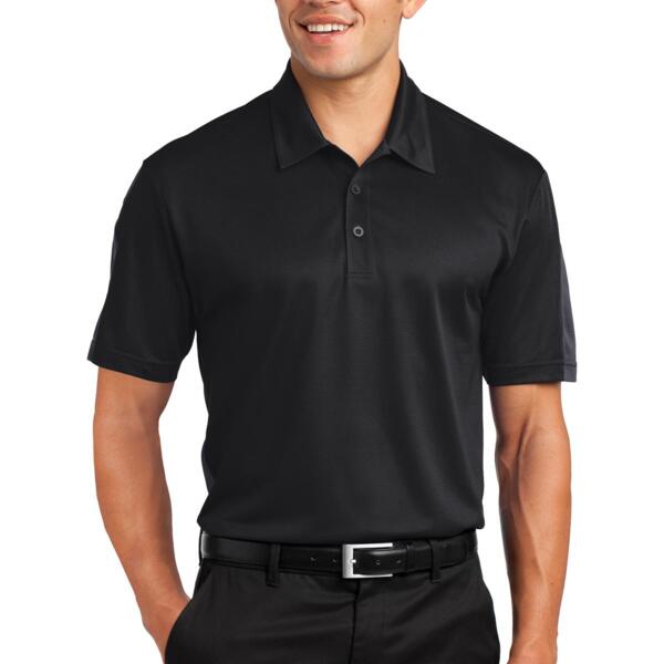 PosiCharge ® Active Textured Colorblock Polo Thumbnail
