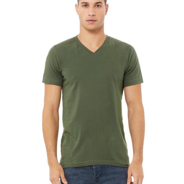 Unisex Jersey Short-Sleeve V-Neck T-Shirt Thumbnail