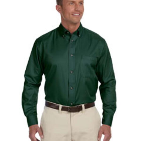 Men's Easy Blend™ Long-Sleeve Twill Shirt with Stain-Release Thumbnail