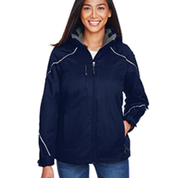 Ladies' Angle 3-in-1 Jacket with Bonded Fleece Liner Thumbnail