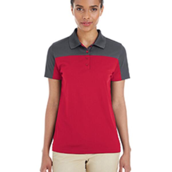 Ladies' Balance Colorblock Performance Piqué Polo Thumbnail