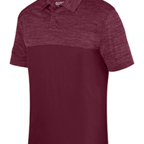 Adult Shadow Tonal Heather Polo Thumbnail