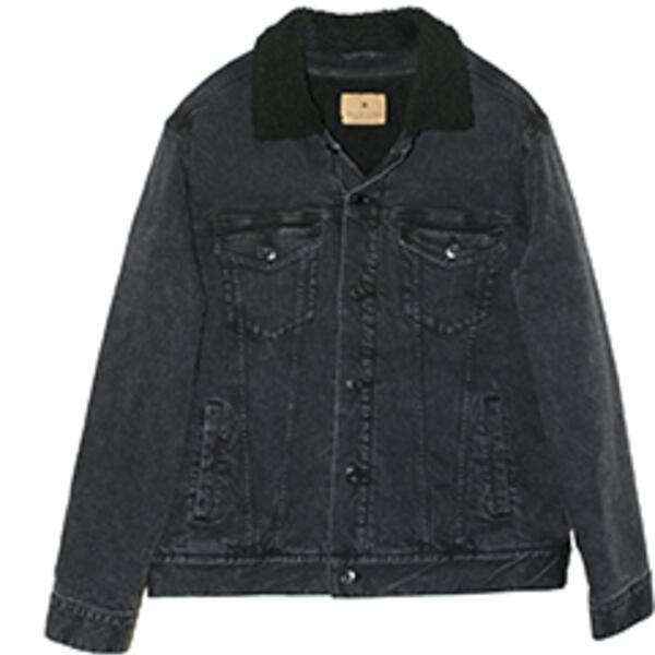 Unisex Sherpa-Lined Denim Jacket Thumbnail