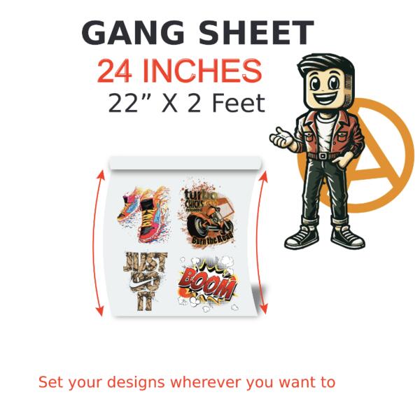Create - DTF Gang Sheet - 22 " x 12 " Thumbnail
